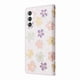 thumbnail image 5 of FOXDOCK Funda Tipo Cartera Floral para Samsung Galaxy S25 ,Funda con Tapa de Cuero PU, Protección Antigolpes con Ranuras para Tarjetas y Soporte, 5 of 5