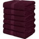 thumbnail image 1 of Juego de toallas de baño Utopia Towels, paquete de 6, 100% algodón hilado en anillos, 1 of 3