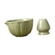thumbnail image 2 of Ceramic Matcha Bowl 420ml Matcha Bowl Para Preparación Japonesa De Matcha Familia Con Soporte, 2 of 5