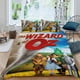 thumbnail image 2 of El Mago de Oz Conjunto de sábanas temático, trío de piezas, cómodo y amigable con la piel, diseño único, regalo de decoración para el hogar para familiares, amigos y fans,135cm *200cm, 2 of 6