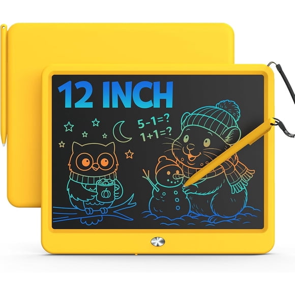 Tablet de Dibujo Bravokids LCD22 de 12 pulgadas con Pantalla a Color