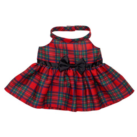 Build A Bear - Vestido Escocés Nav 25 Build-A-Bear