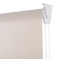 Bertex - Cortina Roller Sunscreen Beige, Alto Ajustable Máximo De 170 Cm X Ancho A Elección Para Sala, Living, Oficina O Escritorio (85 Cm De Ancho X 170 Cm De Alto)