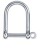 thumbnail image 1 of Grillete HARKEN de 5 mm, grillete abierto grande - 2106, acero inoxidable, 1 of 1