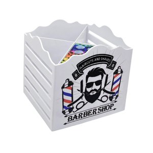 Ioensy - Estuche Para Tijeras De Peluquero, Soporte Para Tijeras De Peluquero, Peines, Cepillos Y Pinzas, Color Blanco