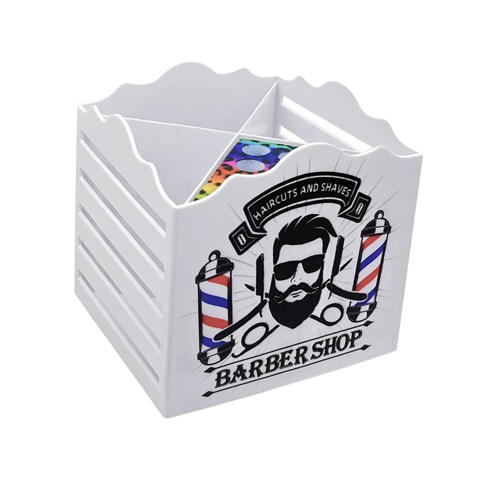 Ioensy - Estuche Para Tijeras De Peluquero, Soporte Para Tijeras De Peluquero, Peines, Cepillos Y Pinzas, Color Blanco