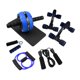 thumbnail image 1 of Rueda De Rodillo Para Abdominales, Conjunto De Equipo De Fitness Para Interiores, Expansor De Pecho Para Entrenamiento De Gimnasio En Casa, Azul, 1 of 5