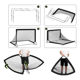 thumbnail image 3 of "2juego De Porterías De Fútbol  Belug Portátil Para Niños+accesorios Negro ", 3 of 5