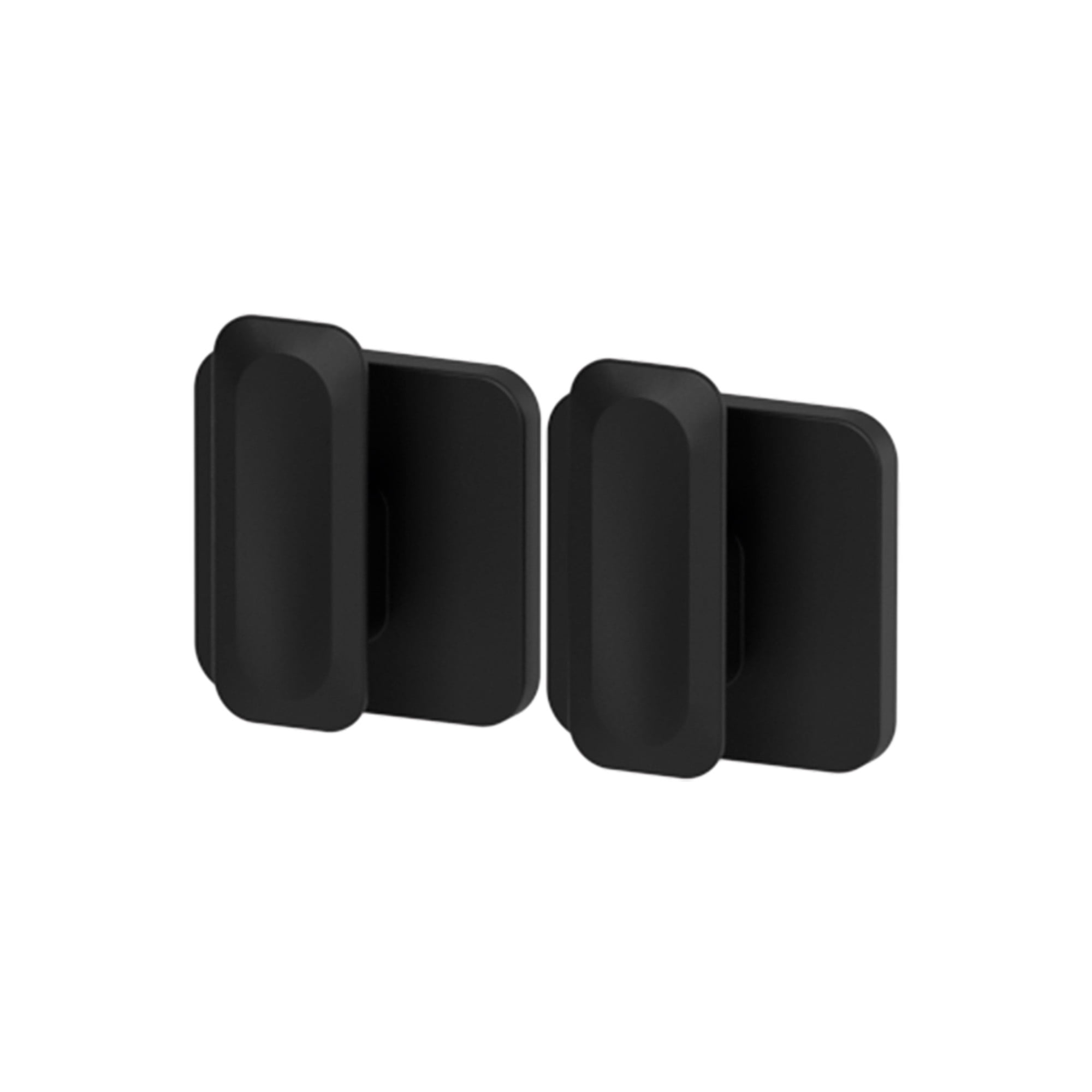 Ou - Conjunto Ganchos De Pared Eleve Negros