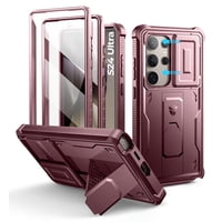 Funda De Teléfono Dexnor Para Samsung Galaxy S24 Ultra Maroon Red