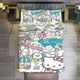 thumbnail image 1 of Hello Kitty Carnival Comforter Twin SizeComforter Set for Kids Girls3Pcs Bedding Set Printed Comforter with 2 PillowcasesDown AlternativeSoft and Lightweight Bed Sheets, 1 of 5