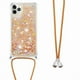 thumbnail image 1 of Funda FOXDOCK para iPhone 11 Pro Max con Cuerda Ajustable, Brillo Líquido, Protección Antigolpes y Lente – Ideal para Regalo, 1 of 6