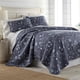 thumbnail image 1 of Juego de colcha y funda de almohada Southshore Fine Living Twin XL floral azul, 1 of 9