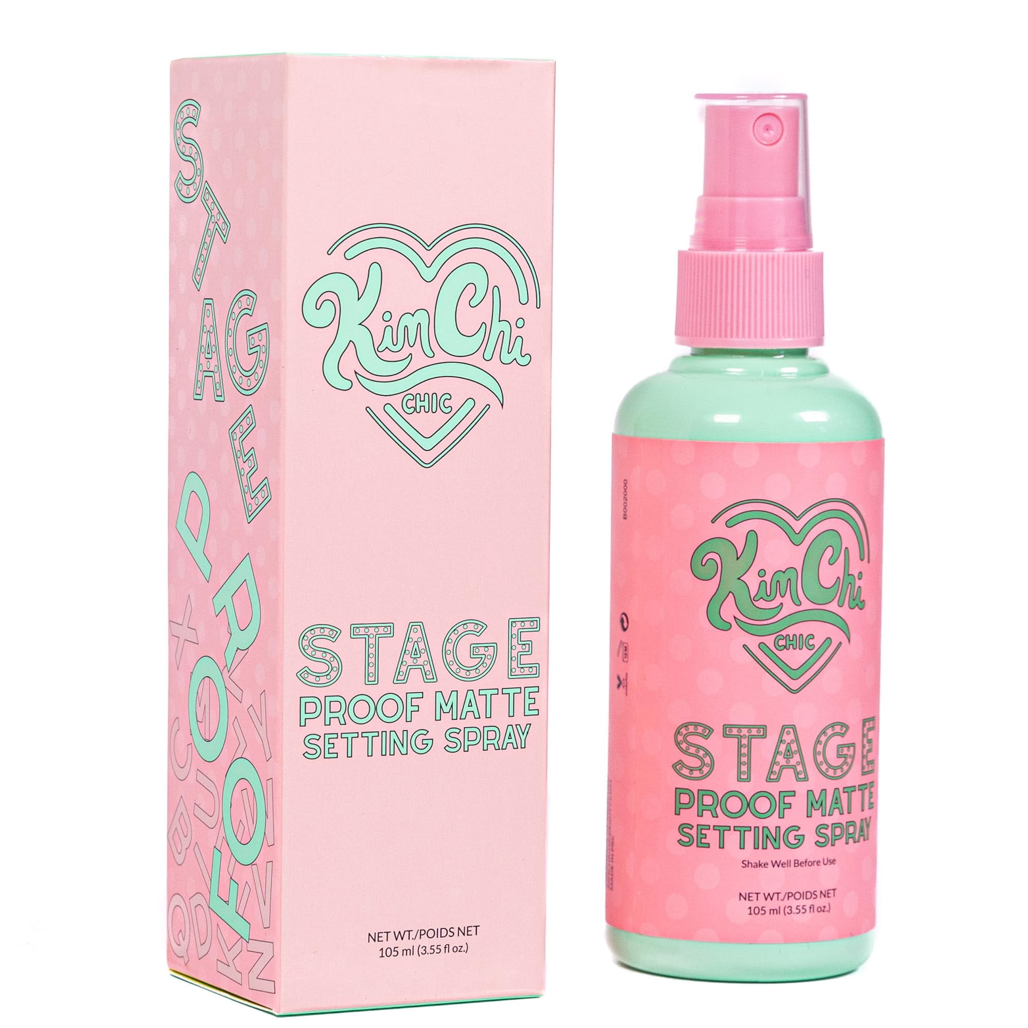 Spray Fijador De Maquillaje Kimchi Chic Beauty Stage Proof Matte