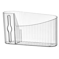 Bothyi - Organizador De Bolsas De Basura Soporte De Instalación Sin Perforaciones Para Gabinete De Cocina Blanco