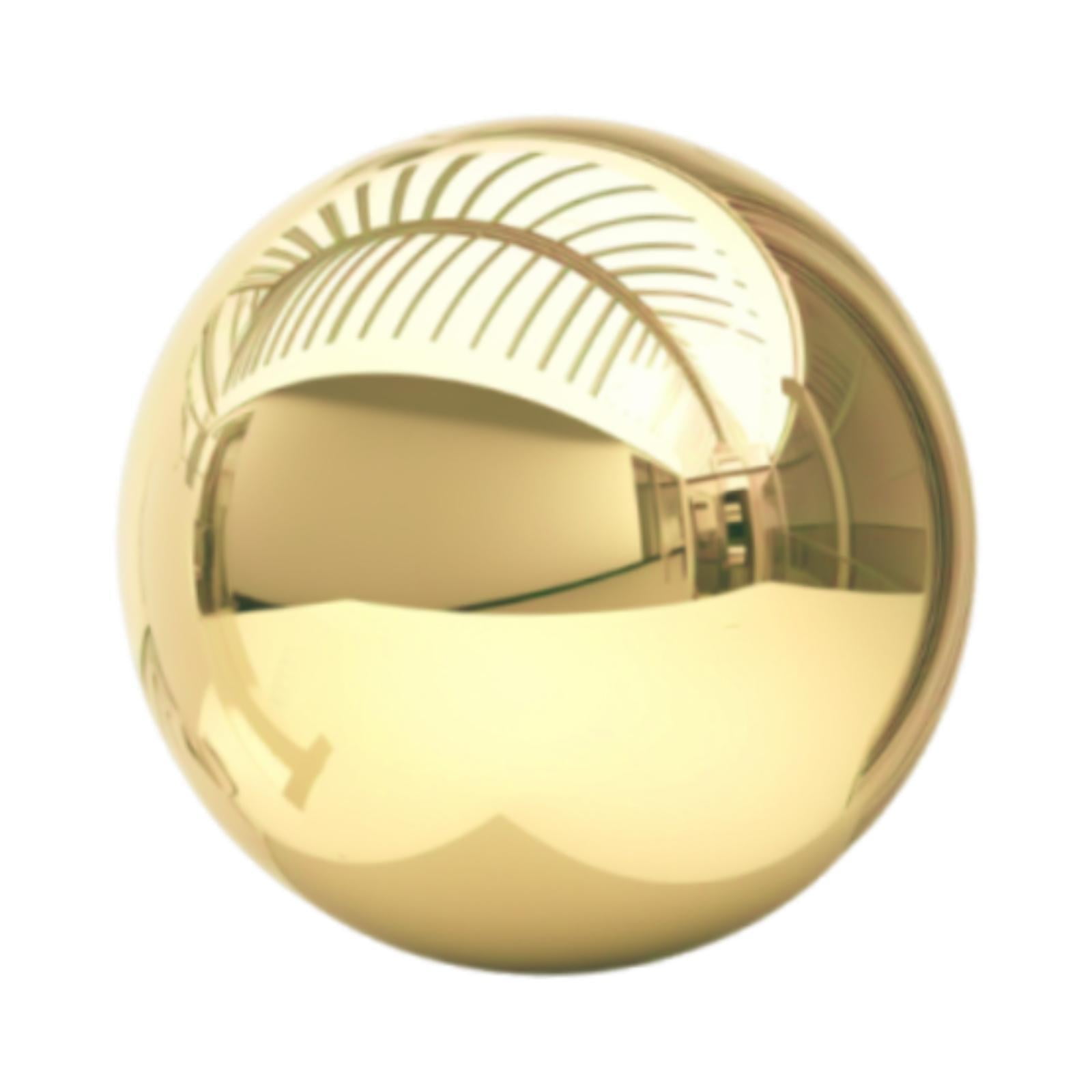 Bothyi - Bola De Espejo Lisa De Acero Inoxidable Para Inauguración De La Casa Al Aire Libre, 13,5 Cm