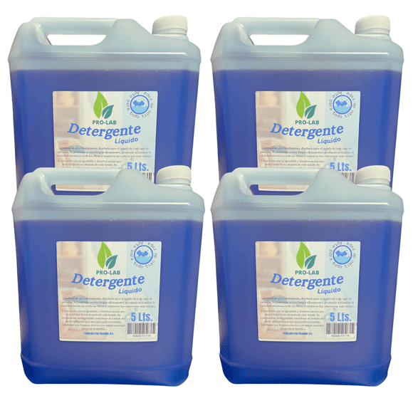 Detergente Liquido ProLab Matic 5 Litros Pack 4 Unidades
