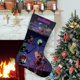 thumbnail image 1 of Calcetín de Navidad Desmarcar Los Doomies 54cm x 38cm Blanco, 1 of 5