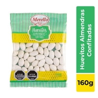 Huevitos De Almendras Confitadas Blanca 160 G Merello