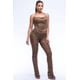 thumbnail image 1 of Conjunto de Top con Cuello Halter y Pantalones Fruncidos, 1 of 5