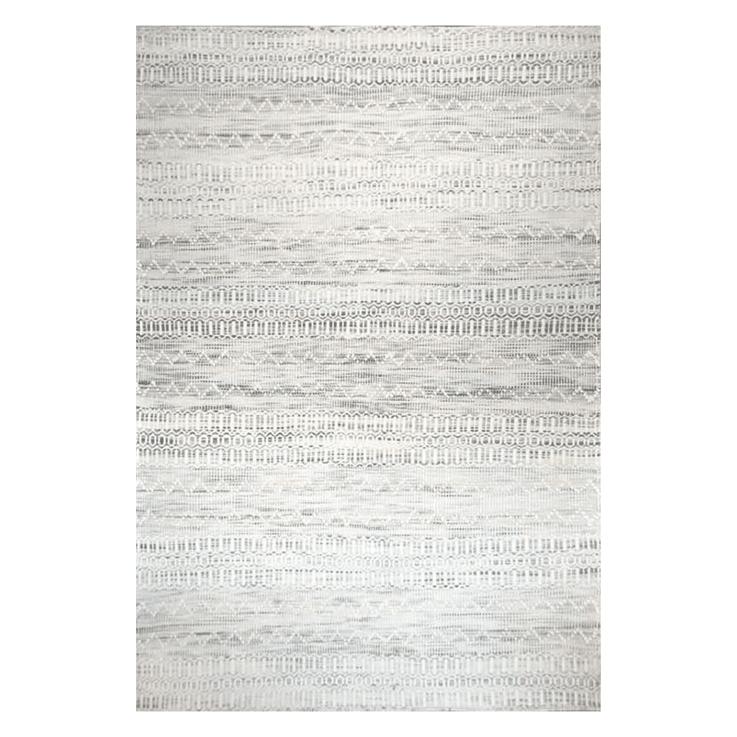 Bazhars - Alfombra 230x330 Cm Am Bol 104 Vanilla Ice