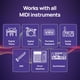 thumbnail image 5 of Cable MIDI USB CME U2MIDI Pro de alta velocidad con filtro y mapeador, 5 of 9