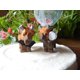 thumbnail image 2 of Adorno de pastel Selsela Bisonte 5 cm Novios, 2 of 5