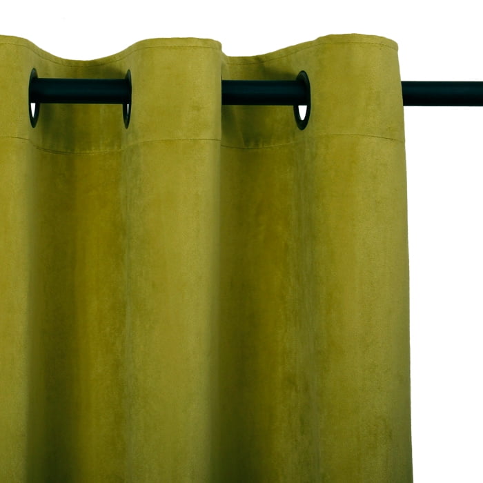 Masel - Cortina Argollas New Velvet 1.40 X 2.20 Olive