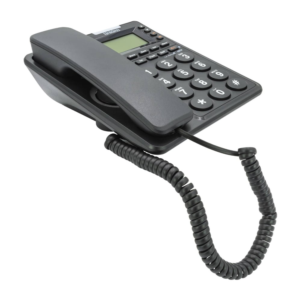 Uniden - Telefono Sobre Mesa Pantalla C/id Negro 23und6411n