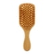 thumbnail image 1 of Cepillo de pelo de bambú para mujer, para el crecimiento del cabello rizado, cepillo de paleta natural para masajear y desenredar., 1 of 8
