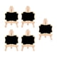 thumbnail image 2 of Letreros De Boda De Pizarra De 5 Piezas De Madera Con Soportes Para Cafe Birthday Wave, 2 of 3