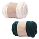 thumbnail image 3 of 2 Uds. De Hilo Grueso Para Tejer A Mano, Hilo Para Manualidades DIY, Color Beige, Blanco Y Verde Oscuro, 3 of 3