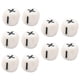 thumbnail image 3 of 10x Símbolo Dados Cuadrados Suministros Matemáticas Contar Enseñanza Para Niños Blanco, 3 of 5
