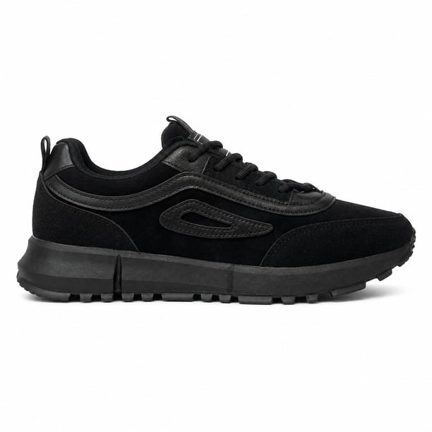 Zapatilla Deportivas Negro Mujer Gamuza Kioto S21 negro 37