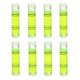 thumbnail image 1 of Nivel YMGBHNKJLS 9,5 x 40 mm (8 unidades) Acrílico Amarillo‑Verde, 1 of 7