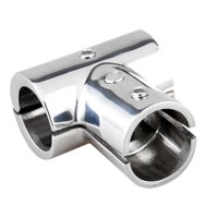 Ioensy - Hardware Para Barcos Conector En T De Acero Inoxidable 316 De 3 Vías Para Velero, Barco Marino, Yate, 90 Grados, 25Mm