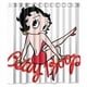 thumbnail image 1 of Cortina de ducha Betty Boop, juego de cortinas de baño con ganchos, tamaño 66 x 72 pulgadas, 1 of 3