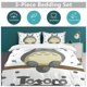 thumbnail image 5 of x109 My Neighbor Totoro Bed Duvet Cover Microfiber Bedding Sets 3D Printed Lightweight 3 Piece Comforter Sets, 1 Duvet Cover And 2 Pillow Shams for Kids Boys Girls 79"x90" jn109, 5 of 5