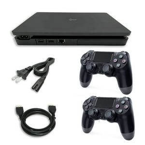 Consola Sony Ps4 Playstation 4 Slim 1Tb + 2 Controles Marca Retrofam - Reacondicionado
