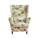 thumbnail image 1 of Funda de silla Wingback CRFATOP de elastano con estampado elástico, 2 unidades, 1 of 6