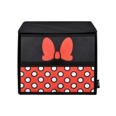 Caja Organizadora Minnie Mkf-6144-Mn Tejido - Cartón Rojo - Negro  Disney