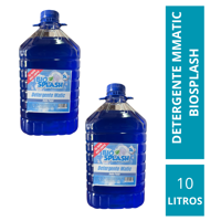 Detergente Matic Biosplash 5 Litros 2 Unidades