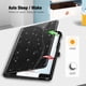 thumbnail image 3 of Funda Fintie para iPad 9ª, 8ª y 7ª generación de 10,2 pulgadas con soporte, color negro, 3 of 9