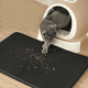 thumbnail image 2 of Alfombra Gato Salida Arenero Gato Baño, Atrapa Arena 45*60cm Negro, 2 of 3