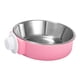 thumbnail image 4 of Crate Dog Bowl, Alimentador de Agua para Conejos y Hurones, Rosa, 4 of 5