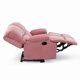 thumbnail image 3 of Bergere Perugia Reclinable 2 Cuerpos Tela Velvet Palo Rosa, 3 of 7