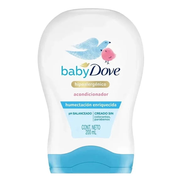 BABY DOVE ACONDICIONADOR HUMECTACION ENRIQUECIDA 200ML