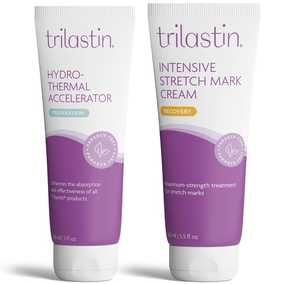 Crema antiestrías TriLastin para embarazo con sérum 160 ml