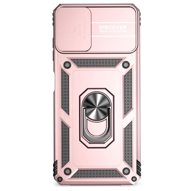Estuche GANGXUN para Samsung Galaxy A06, soporte giratorio 360°, estilo mecánico y magnético