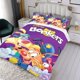 thumbnail image 3 of Bonkers Conjunto de sábanas temático, trío de piezas, cómodo y amigable con la piel, diseño único, regalo de decoración para el hogar para familiares, amigos y fans, 90 cm * 190 cm, 3 of 6